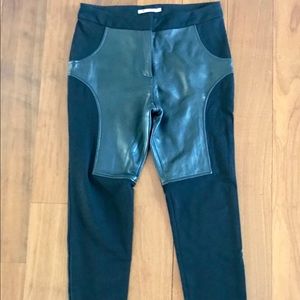 Alexander Wang biker like black pants